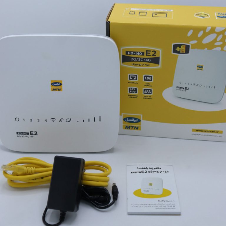 مودم رومیزی 4G ایرانسل مدل FD-i40 E2