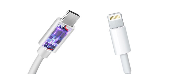 تفاوت بین کابل USB-C و Lightning